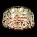 Люстра Капель оптикон №2 красная в Новокузнецке Люстра Капель оптикон №2 красная в Новокузнецке