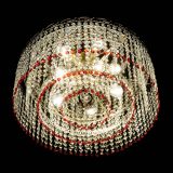 Люстра Капель оптикон №2 красная в Новокузнецке Люстра Капель оптикон №2 красная в Новокузнецке