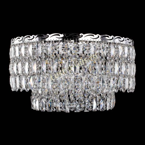 Люстра Капель Пластина в Новокузнецке Гусь Хрустальный