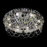 Люстра Каскад Ажур 700 мм зеленый в Новокузнецке Люстра Каскад Ажур 700 мм зеленый в Новокузнецке