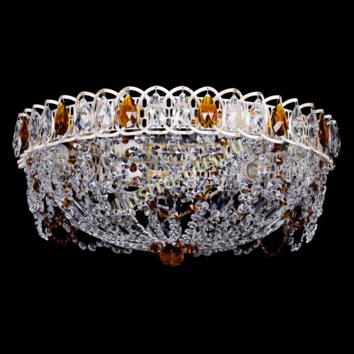 Люстра Каскад Ажур Чайная белая в Новокузнецке Люстра Каскад Ажур Чайная белая в Новокузнецке