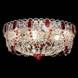 Люстра Каскад Ажур Красная белая в Новокузнецке