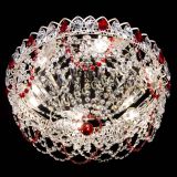 Люстра Каскад Ажур Красная белая в Новокузнецке