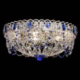 Люстра Каскад Ажур Синяя белая в Новокузнецке Люстра Каскад Ажур Синяя белая в Новокузнецке