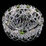 Люстра Каскад Ажур Зеленая белая в Новокузнецке Люстра Каскад Ажур Зеленая белая в Новокузнецке