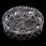 Люстра Каскад Ажур 700 мм фиолетовый в Новокузнецке