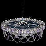 Люстра Каскад Ажур 700 мм фиолетовый в Новокузнецке