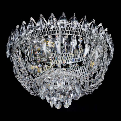 Люстра Катерина Корона журавлик №3 в Новокузнецке Гусь Хрустальный