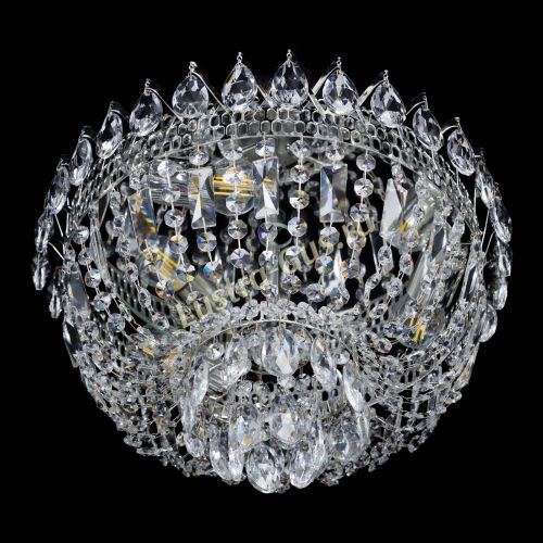 Люстра Катерина Корона журавлик №3 в Новокузнецке Гусь Хрустальный