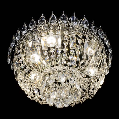 Люстра Катерина Корона журавлик №3 в Новокузнецке Гусь Хрустальный