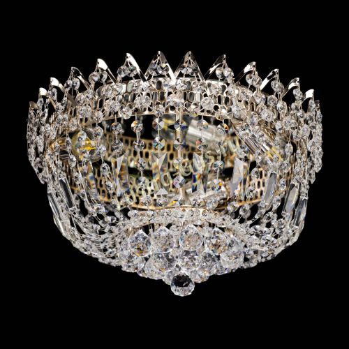 Люстра Катерина Корона 3 лампы в Новокузнецке Гусь Хрустальный