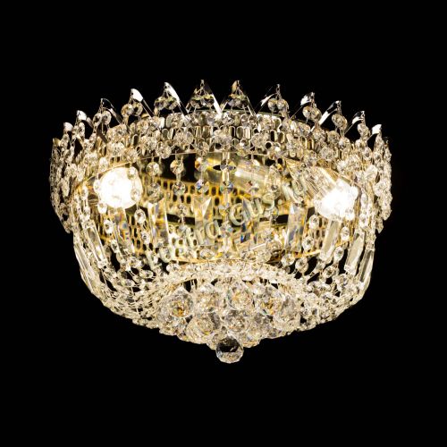 Люстра Катерина Корона 3 лампы в Новокузнецке Гусь Хрустальный