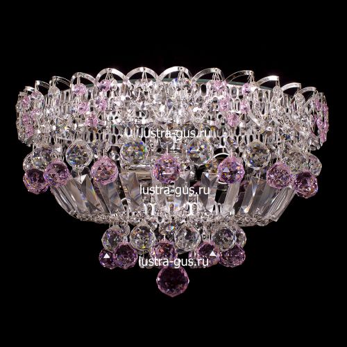 Люстра Катерина шар розовая в Новокузнецке Люстра Катерина шар розовая в Новокузнецке