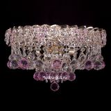 Люстра Катерина шар розовая, диаметр 450 мм, цвет золото, Люстры Гусь Хрустальный Люстра Катерина шар розовая, диаметр 450 мм, цвет золото, Люстры Гусь Хрустальный