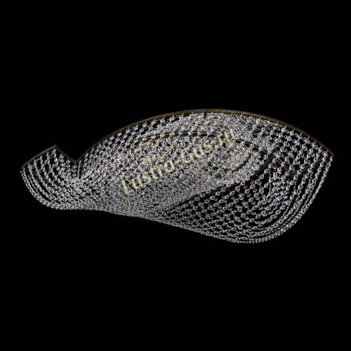 Люстра Хрустальная Волна под бронзу в Новокузнецке Гусь Хрустальный