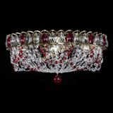 Люстра Хрустальный Каскад Ажур под бронзу Красная в Новокузнецке Люстра Хрустальный Каскад Ажур под бронзу Красная в Новокузнецке