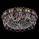 Люстра Хрустальный Каскад Ажур под бронзу Красная в Новокузнецке Люстра Хрустальный Каскад Ажур под бронзу Красная в Новокузнецке