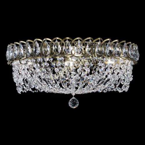 Люстра Хрустальный Каскад Ажур под бронзу в Новокузнецке Гусь Хрустальный