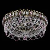 Люстра Хрустальный Каскад Ажур под бронзу Розовая в Новокузнецке Люстра Хрустальный Каскад Ажур под бронзу Розовая в Новокузнецке