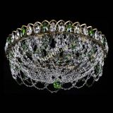 Люстра Хрустальный Каскад Ажур под бронзу Зеленая в Новокузнецке Люстра Хрустальный Каскад Ажур под бронзу Зеленая в Новокузнецке