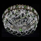 Люстра Хрустальный Каскад Ажур под бронзу Зеленая в Новокузнецке Люстра Хрустальный Каскад Ажур под бронзу Зеленая в Новокузнецке