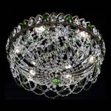 Люстра Хрустальный Каскад Ажур под бронзу Зеленая в Новокузнецке Люстра Хрустальный Каскад Ажур под бронзу Зеленая в Новокузнецке