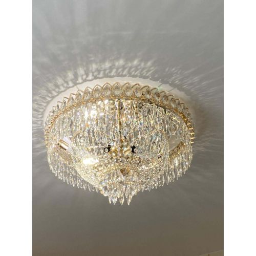 Люстра Хрустальный Каскад Перо в Новокузнецке Гусь Хрустальный