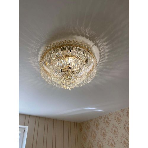 Люстра Хрустальный Каскад Перо в Новокузнецке Гусь Хрустальный