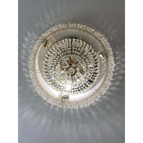 Люстра Хрустальный Каскад Перо в Новокузнецке Гусь Хрустальный