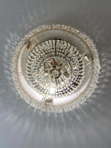 Люстра Хрустальный Каскад Перо в Новокузнецке отзыв и фото покупателя