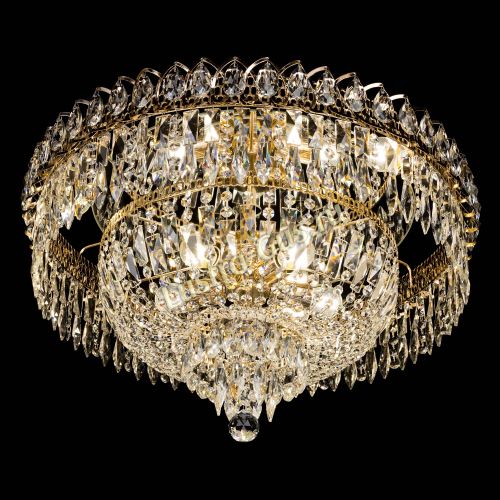 Люстра Хрустальный Каскад Перо в Новокузнецке Гусь Хрустальный