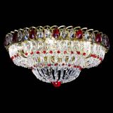 Люстра Кольцо Классика Пластинка красная под бронзу в Новокузнецке Люстра Кольцо Классика Пластинка красная под бронзу в Новокузнецке