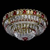 Люстра Кольцо Классика Пластинка красная под бронзу в Новокузнецке Люстра Кольцо Классика Пластинка красная под бронзу в Новокузнецке