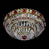 Люстра Кольцо Классика Пластинка красная под бронзу в Новокузнецке Люстра Кольцо Классика Пластинка красная под бронзу в Новокузнецке