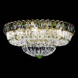 Люстра Кольцо Классика Пластинка зеленая под бронзу в Новокузнецке Люстра Кольцо Классика Пластинка зеленая под бронзу в Новокузнецке