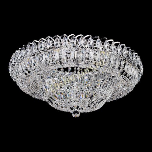 Люстра Кольцо Классика Пластинка 700 мм в Новокузнецке Гусь Хрустальный