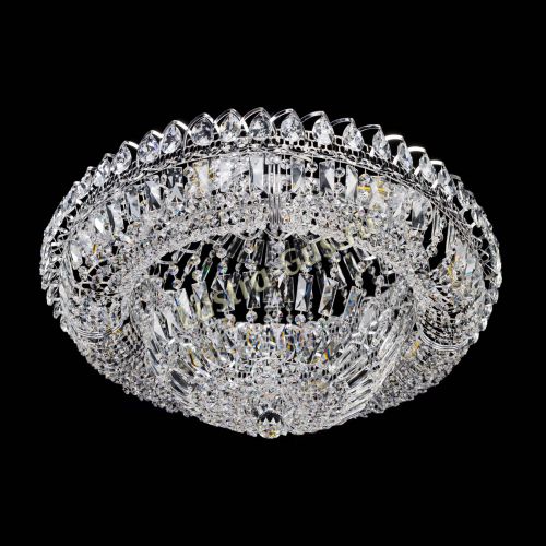 Люстра Кольцо Классика Пластинка 700 мм в Новокузнецке Гусь Хрустальный