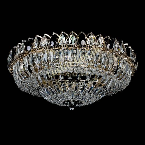 Люстра Кольцо Классика Пластинка черная в Новокузнецке Гусь Хрустальный