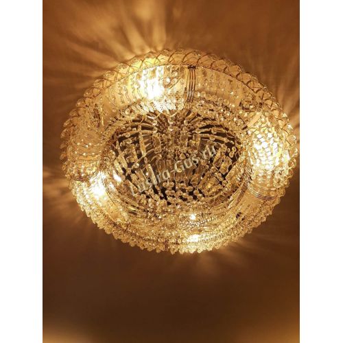 Люстра Кольцо Классика Пластинка 700 мм в Новокузнецке Гусь Хрустальный