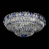 Люстра Кольцо Пластинка 600 мм синяя в Новокузнецке