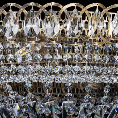 Люстра Кольцо Классика под бронзу в Новокузнецке Гусь Хрустальный