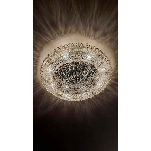 Люстра Кольцо Классика 700 мм в Новокузнецке Гусь Хрустальный