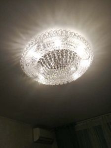 Люстра Кольцо Классика 700 мм в Новокузнецке отзыв и фото покупателя