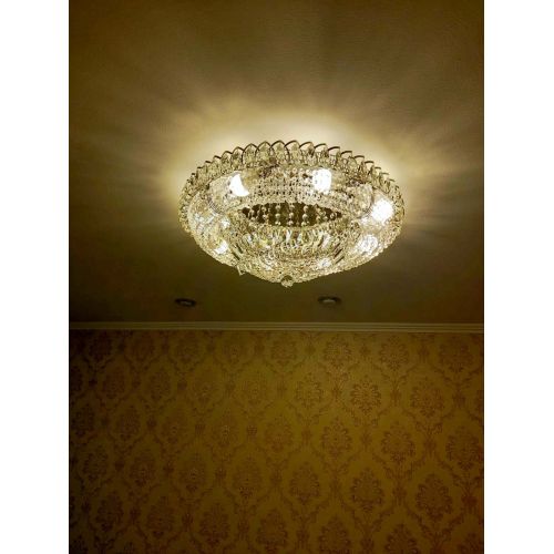 Люстра Кольцо Классика 700 мм в Новокузнецке Гусь Хрустальный