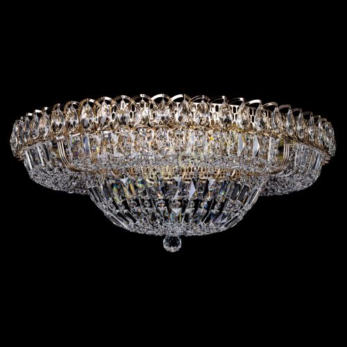 Люстра Кольцо Классика Пластинка 700 мм в Новокузнецке Гусь Хрустальный