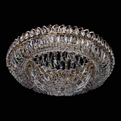 Люстра Кольцо Классика Пластинка 700 мм в Новокузнецке Гусь Хрустальный