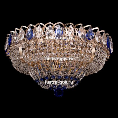 Люстра Кольцо Классика синий в Новокузнецке Люстра Кольцо Классика синий в Новокузнецке