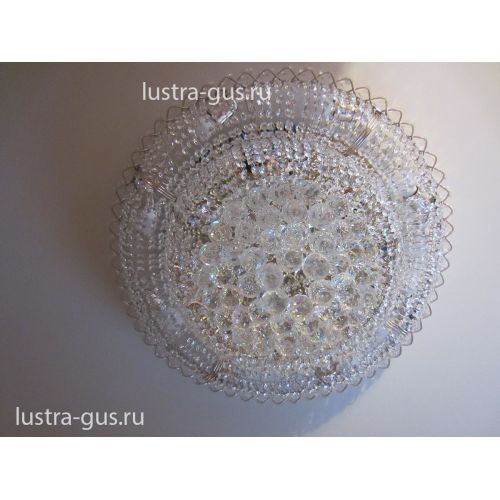 Люстра Кольцо пирамида шар 40 мм в Новокузнецке Гусь Хрустальный