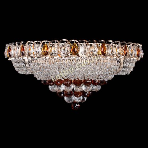 Люстра Кольцо пирамида шар 40 мм чайный в Новокузнецке Люстра Кольцо пирамида шар 40 мм чайный в Новокузнецке