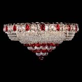 Люстра Кольцо пирамида шар 40 мм красная в Новокузнецке Люстра Кольцо пирамида шар 40 мм красная в Новокузнецке